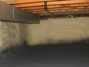 crawl space spray insulation for South Carolina